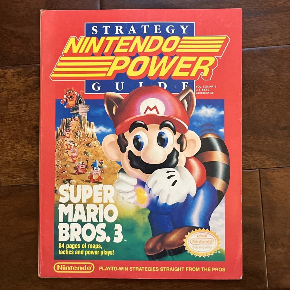 NINTENDO POWER Magazine 1990 Vol 13 SG1/NP 13 Super Mario Bros. 3 Strategy Guide